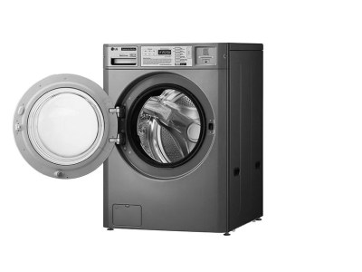 Commercial Washing Machine, Front Load, 15KG, Silver – WIFI Stack