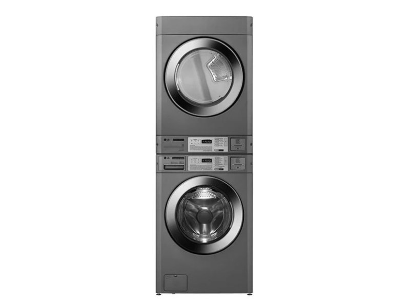 Commercial Washing Machine, Front Load, 15KG, Silver – WIFI Stack