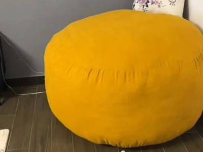 Bean Bag Chair with extra pillow 🌟Comfortable seat with extra pillow for sale