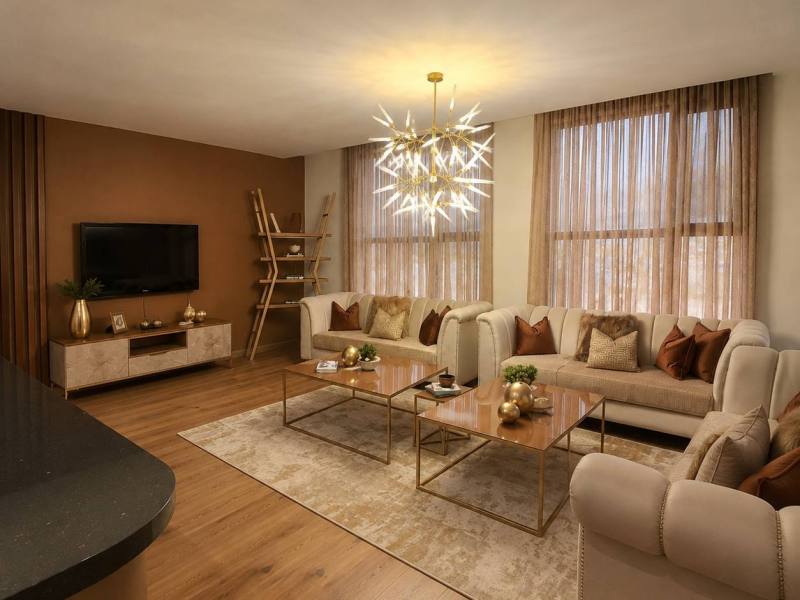 Elegant 3 Bedroom fully furnished Apartment for rent in Bole Atlas, Addis Ababa Ethiopia.